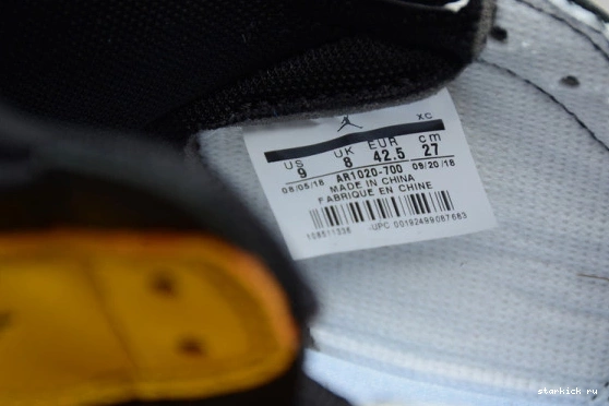 1 Retro Toe' AR1020-700 Air High OG Jordan AR1020-700 'Yellow 0804
